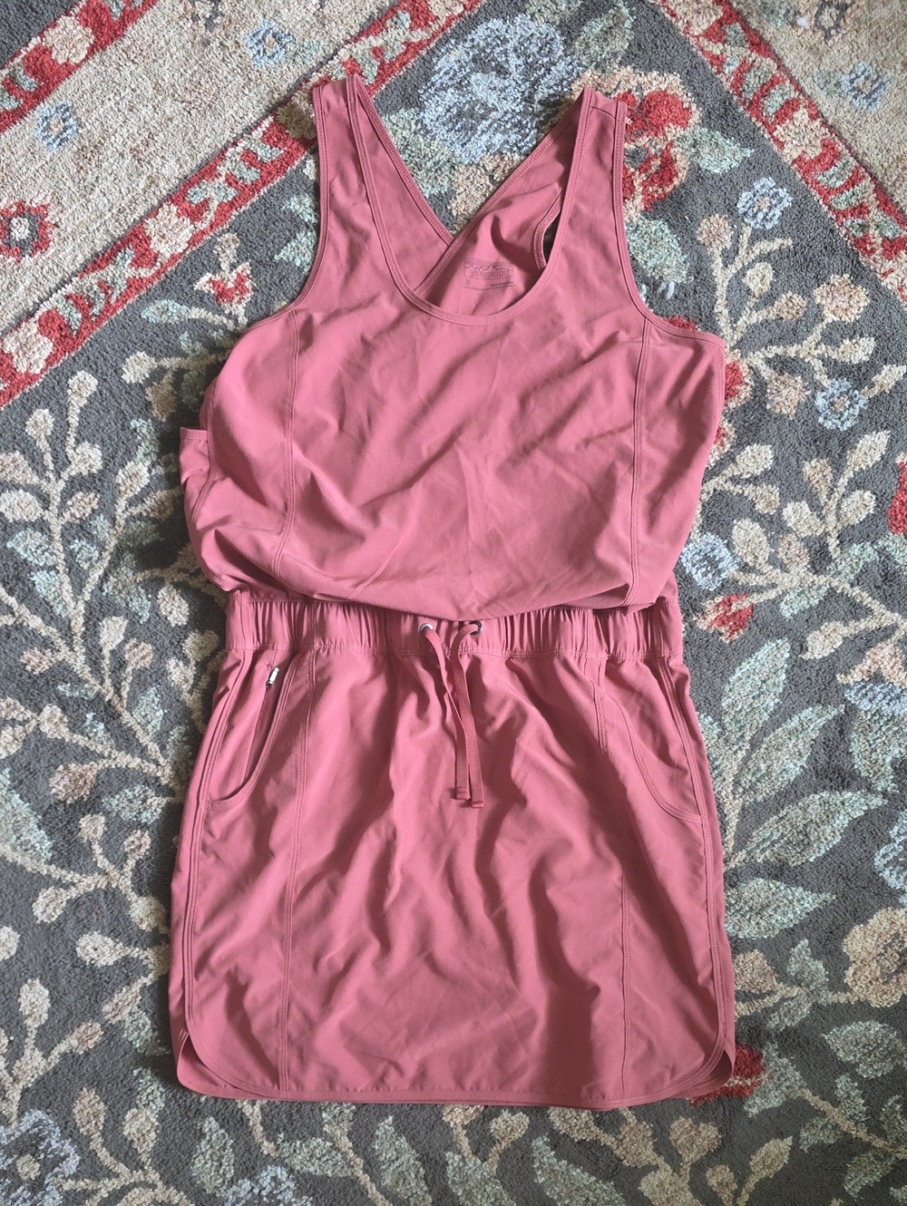 Women’s Patagonia Fleetwith Pink Rose Tank Dress